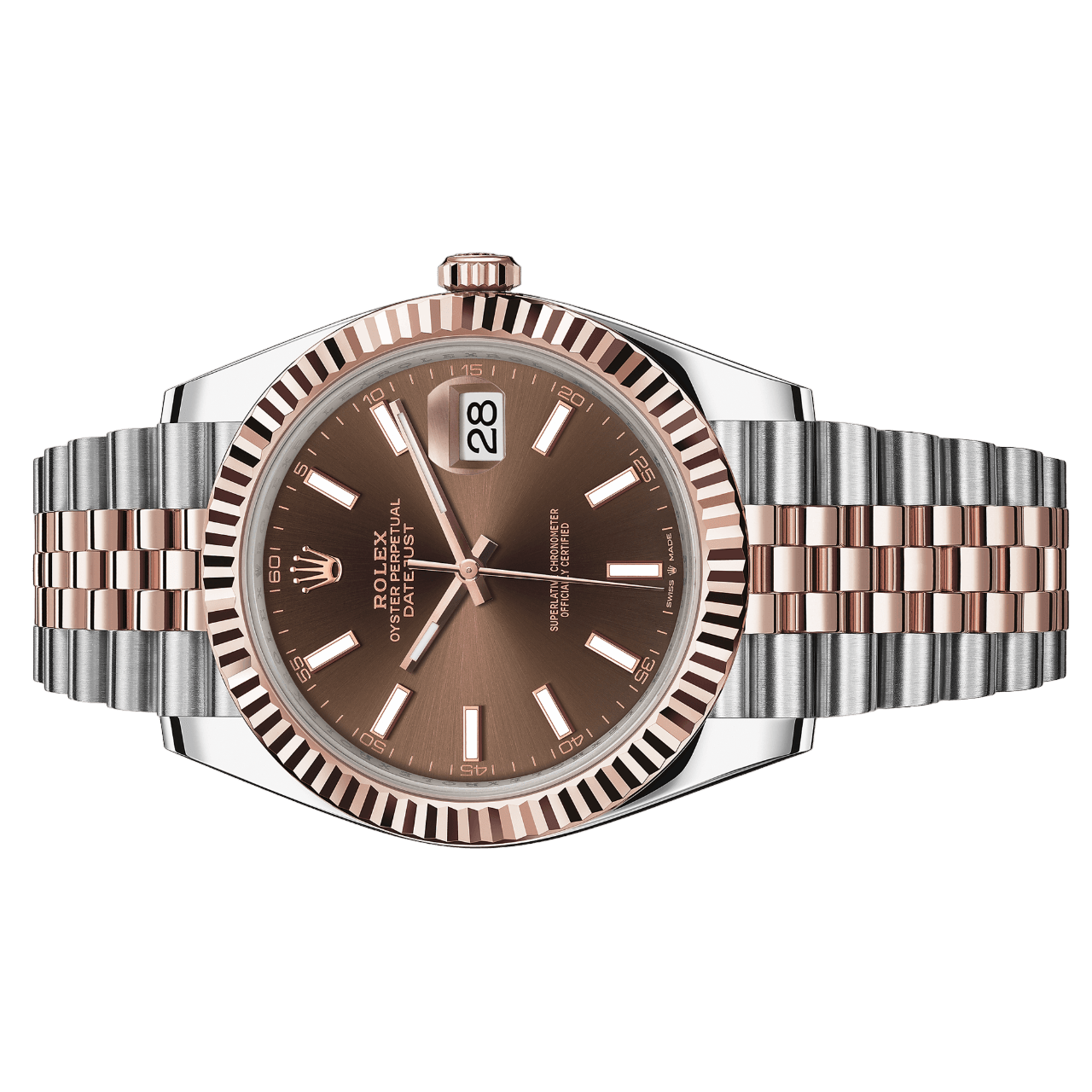 Rolex Datejust 41mm 126331-0002 Chocolate Index Dial, Unworn 2024