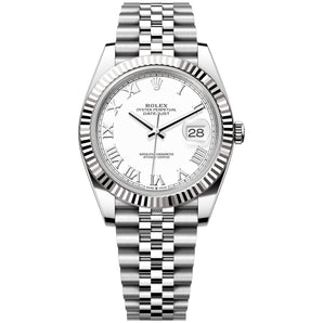 Rolex Datejust 41mm 126334-0024 White Roman Dial, Unworn 2026