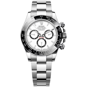 Rolex Daytona 40mm 126500LN-0001 White Panda Index Dial, Unworn 2026
