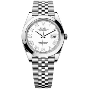 Rolex Datejust 41mm 126300-0028 White Roman Dial, Unworn 2026