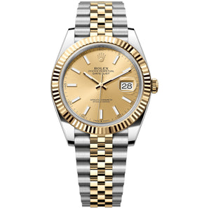 Rolex Datejust 41mm 126333-0010 Champagne Index Dial, Unworn 2025