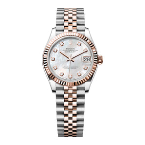 Rolex Lady Datejust 31mm 278271-0026 Rose Gold, White Mother of Pearl MOP Diamond Dial, Unworn 2026