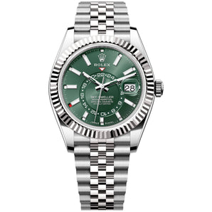 Rolex Sky-Dweller 42mm 336934-0002 Green Index Dial, Unworn 2026