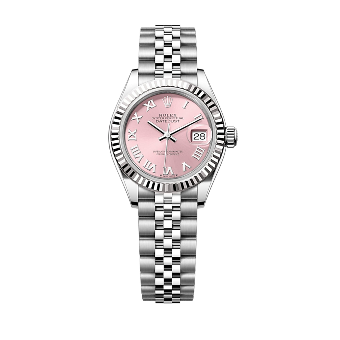 Rolex Datejust 28mm 279174-0017 Pink Roman Dial, Unworn 2024