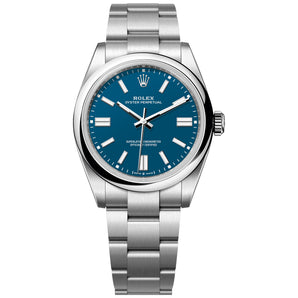 Rolex Oyster Perpetual 41mm 134300-0009 Mint Blue Index Dial, Unworn 2026