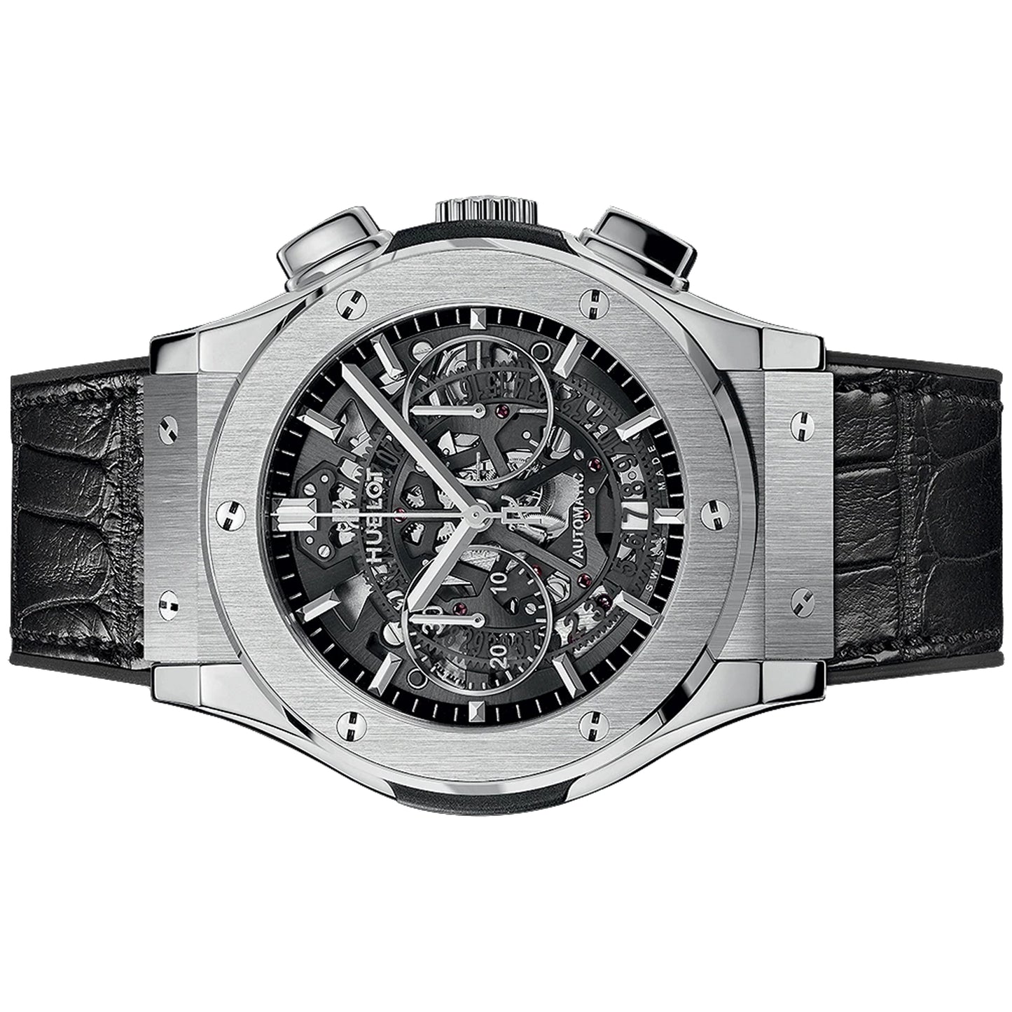 Hublot Classic Fusion Aerofusion Titanium 45mm 525.NX.0170.LR Sapphire Dial, Worn 2021