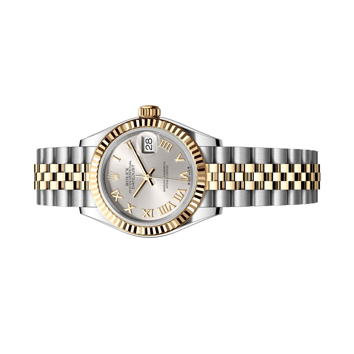 Rolex Datejust 28mm 279173-0005 Silver and Gold Roman Dial, Unworn 2024