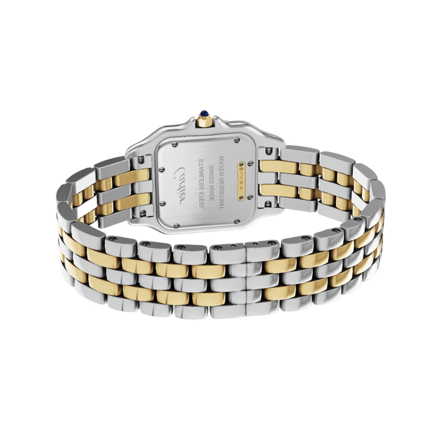 Panthère de Cartier 27 mm x 37 mm W2PN0007 Silver Roman Dial , Worn