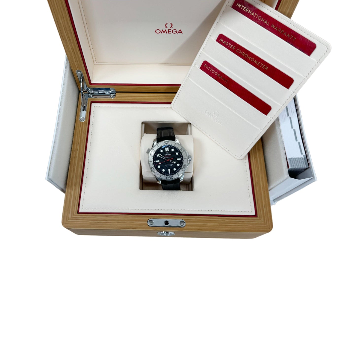 Omega Seamaster Diver 300M 42mm 210.32.42.20.01.002 Black Dial, Worn