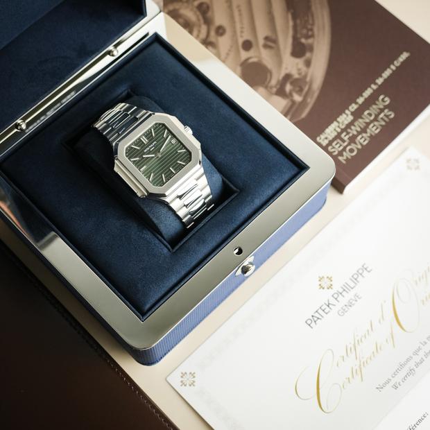 Patek Philippe Cubitus 45mm 5821/1A-001 Olive Green Dial, Unworn 2025