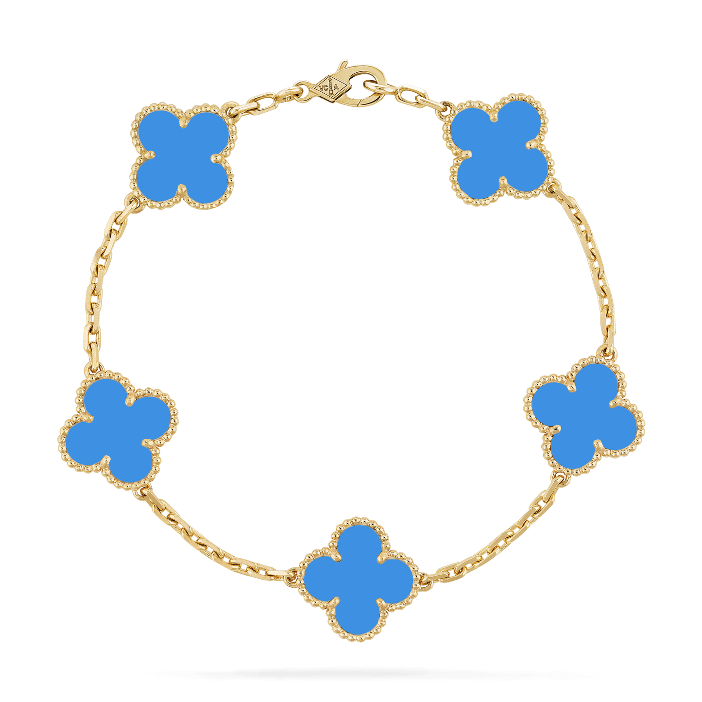 Van Cleef & Arpels Vintage Alhambra bracelet, 5 motifs VCARP34900