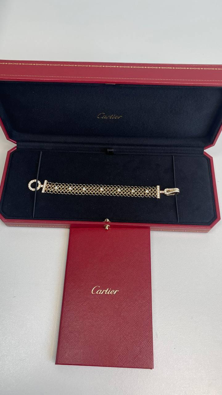 Cartier Agrafe Bracelet N6713817 Rose gold, diamonds