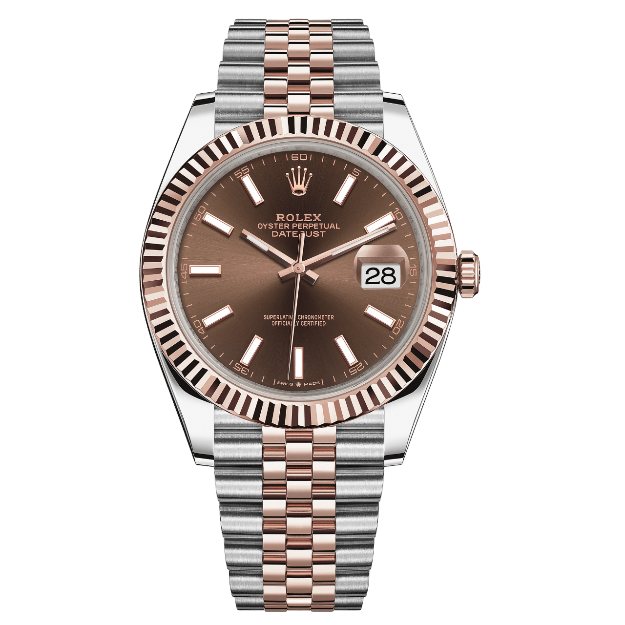 Rolex Datejust 41mm 126331-0002 Chocolate Index Dial, Unworn 2024
