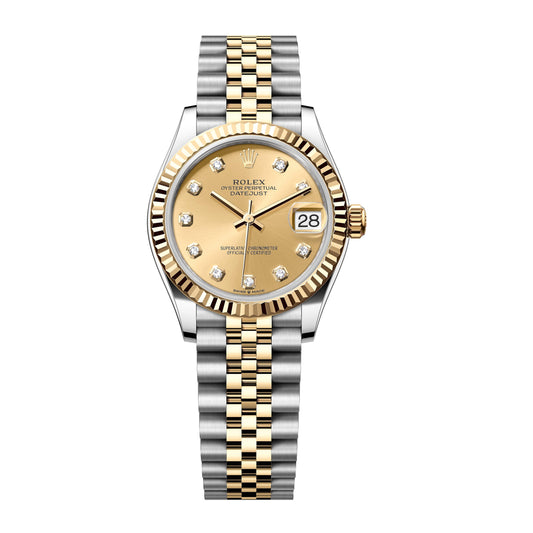 Rolex Lady Datejust 31mm 278273-0026 Champagne Diamond Dial, Unworn 2025