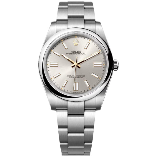 Rolex Oyster Perpetual 41mm 134300-0001 Silver Index Dial, Unworn 2025