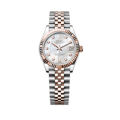 Rolex Lady Datejust 26mm 179171 Rose Gold, White Mother of Pearl MOP Diamond Dial, Worn 2013