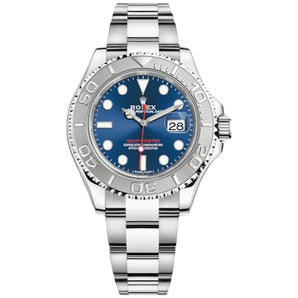 Rolex Yacht Master 40mm 116622-0001 Platinum Bezel, Blue Dial, Worn 2014