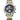 Breitling Chronomat Evolution 44mm B13356 Blue Numeral Dial and Yellow Gold Subdials, Worn