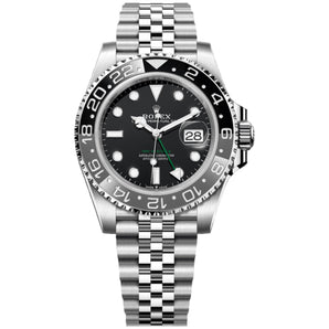 Rolex GMT Master II Bruce Wayne 40mm 126710GRNR-0003 Black Dial, Unworn 2026