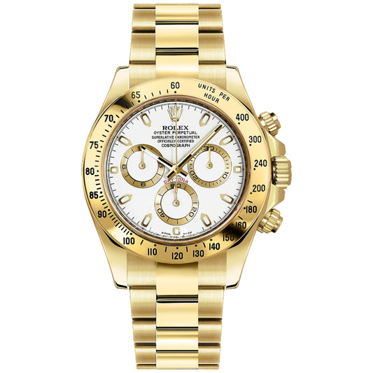Rolex Daytona 40mm 116528-0042 White Dial, Worn 2016