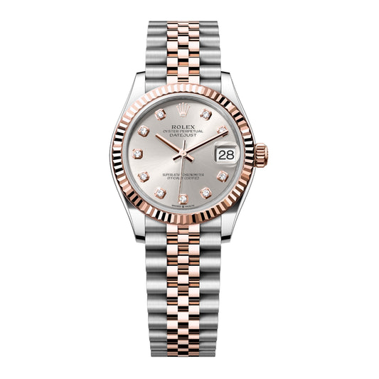 Rolex Lady Datejust 31mm 278271-0016 Silver Diamond Dial, Unworn 2025
