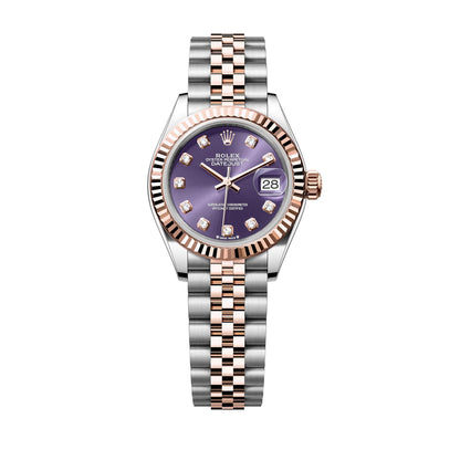 Rolex Datejust 28mm 279171-0015 Aubergine Diamond Dial, Unworn 2023