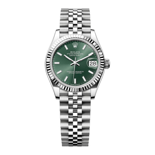 Rolex Lady Datejust 31mm 278274-0018 Mint Green Index Dial, Unworn 2025