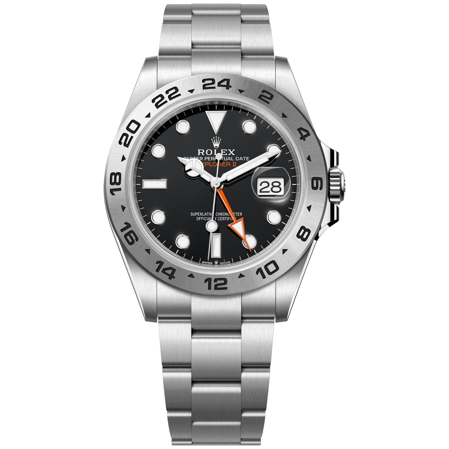 Rolex Explorer II 42mm 226570-0002 Black Dial, Worn 2022