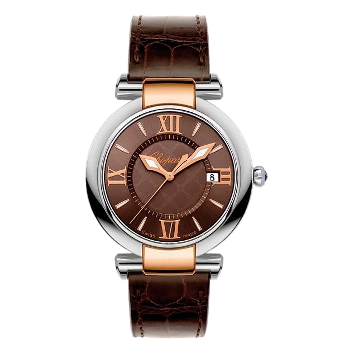 Chopard Imperiale Quartz 36mm 388532-6011 Brown Roman Numeral Index Dial, Unworn