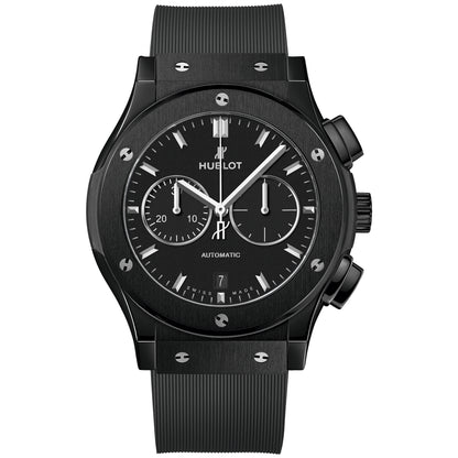 Hublot Classic Fusion Chronograph Black Magic 42mm 541.CM.1171.RX Black Dial, Worn 2023