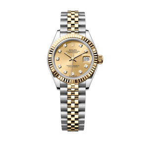 Rolex Lady Datejust 28mm 279173-0011 Champagne Diamond Dial, Unworn 2026