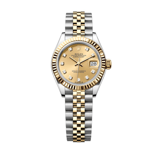Rolex Lady Datejust 28mm 279173-0011 Champagne Diamond Dial, Unworn 2025