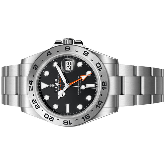 Rolex Explorer II 42mm 226570-0002 Black Dial, Worn 2022