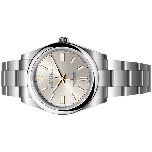 Rolex Oyster Perpetual 41mm 134300-0001 Silver Index Dial, Unworn 2025