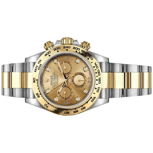 Rolex Daytona 40mm 116503 Champagne Diamond Dial, Worn 2020