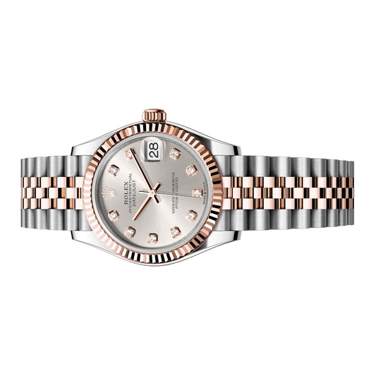 Rolex Lady Datejust 31mm 278271-0016 Silver Diamond Dial, Unworn 2025