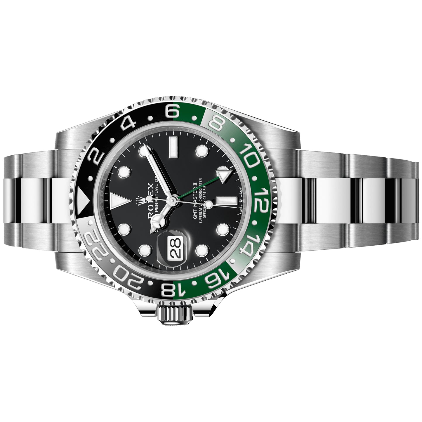 Rolex GMT Master II Sprite 40mm 126720VTNR-0001 Black Dial, Oyster Bracelet, Unworn 2025