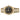 Rolex Day Date 36mm 118238 Yellow Gold, Black Diamond with Two Baquette-shaped Ruby Dial, Worn