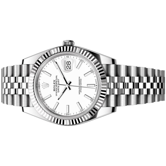 Rolex Datejust 41mm 126334-0010 White Index Dial, Unworn 2025