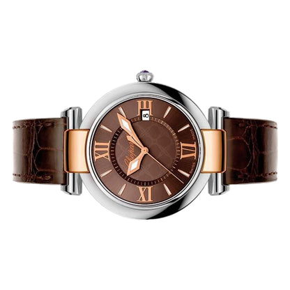 Chopard Imperiale Quartz 36mm 388532-6011 Brown Roman Numeral Index Dial, Unworn