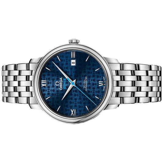 Omega De Ville Prestige Orbis Edition 39.5mm 424.10.40.20.03.003 Blue Dial, Worn 2019