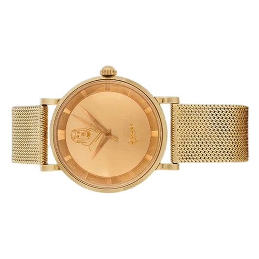 Universal Genève 36mm B10234-1TL Pink Gold Dial with Saud bin Abdulaziz al Saud, Worn
