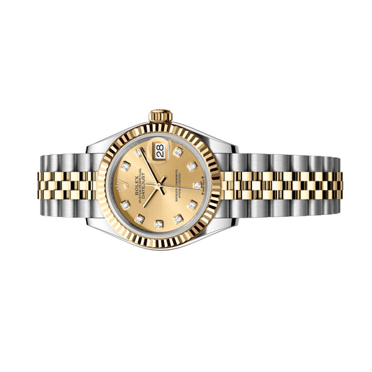 Rolex Lady Datejust 28mm 279173-0011 Champagne Diamond Dial, Unworn 2025