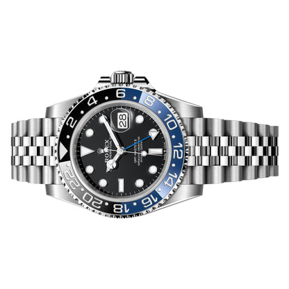 Rolex GMT Master II (Batgirl) 40mm 126710BLNR-0002 Black Dial, Unworn 2024