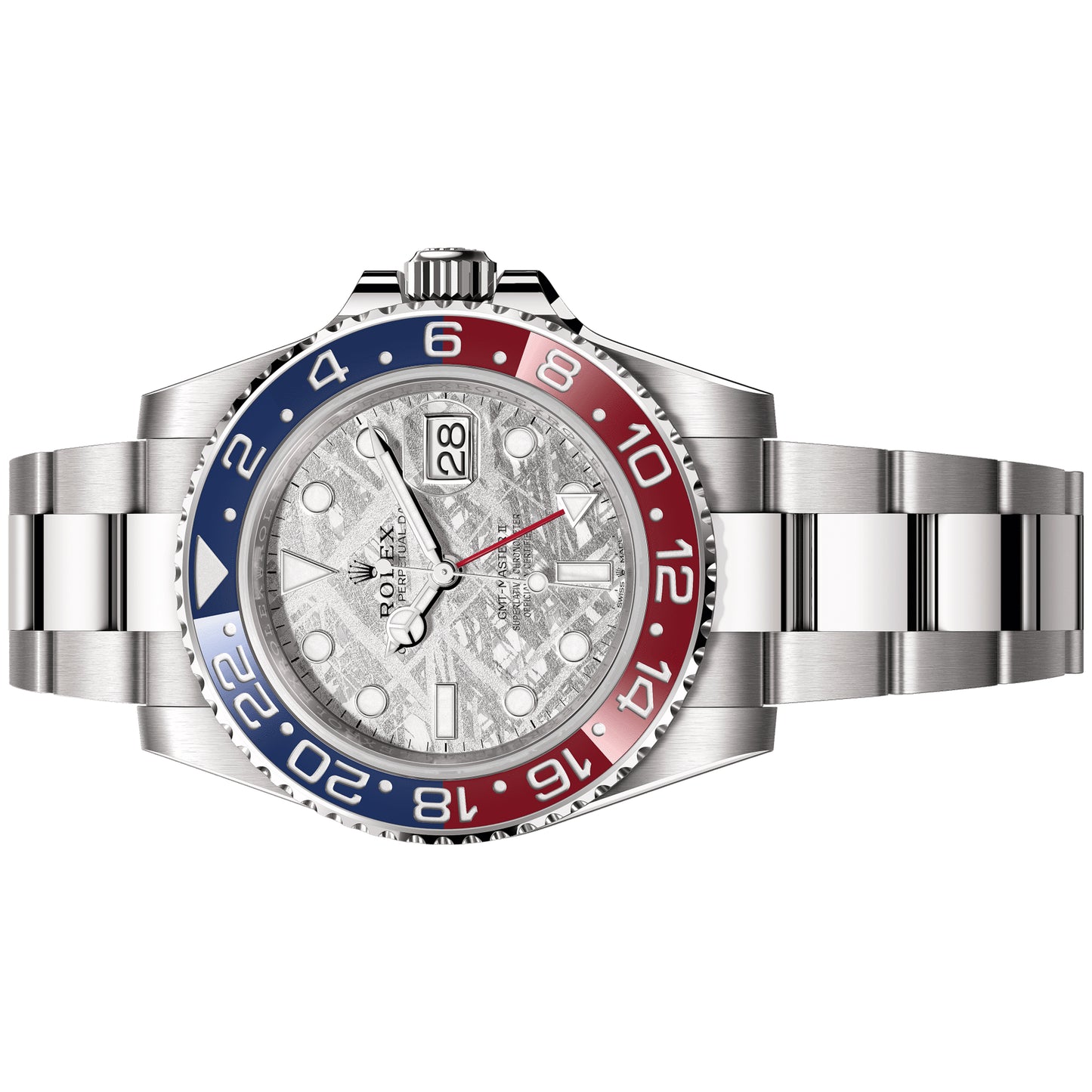 Rolex GMT-Master II Pepsi 40mm 126719BLRO-0002 Meteorite Dial, Unworn 2024