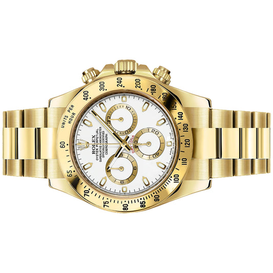 Rolex Daytona 40mm 116528-0042 White Dial, Worn 2016