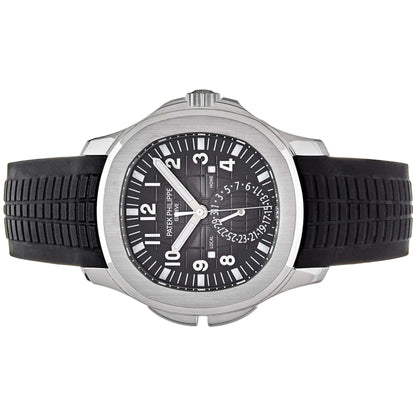 Patek Philippe Aquanaut Travel Time 40mm 5164A-001 Black Numeral Dial, Unworn 2023