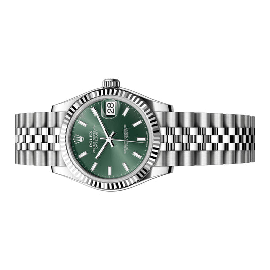 Rolex Lady Datejust 31mm 278274-0018 Mint Green Index Dial, Unworn 2025