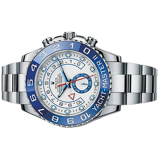 Rolex Yacht Master II 44mm 116680-0002 White Dial, Worn 2018