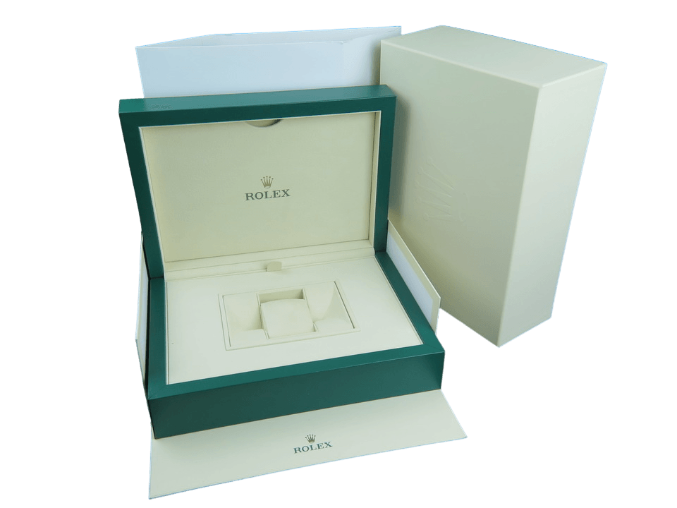 Rolex Day Date 40mm 228348RBR Champagne Baguette Diamond Dial, Worn